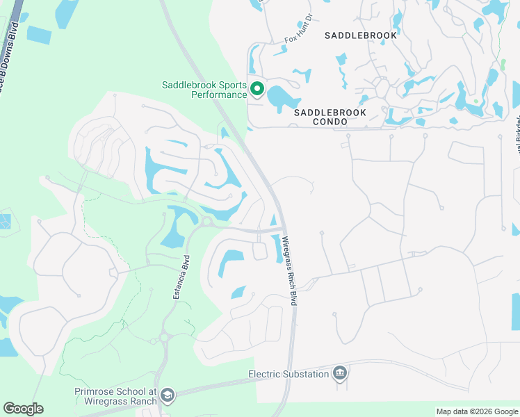 map of restaurants, bars, coffee shops, grocery stores, and more near 4569 Tramanto Lane in Wesley Chapel