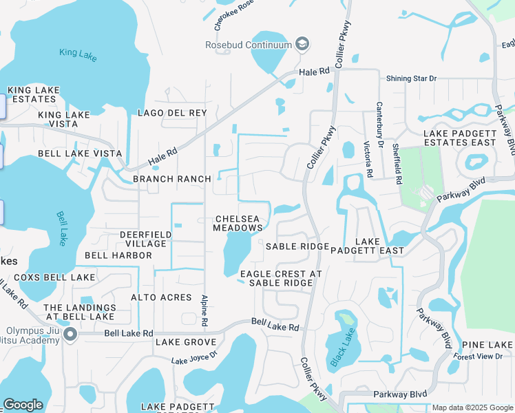 map of restaurants, bars, coffee shops, grocery stores, and more near 22706 Gage Loop in Land O' Lakes