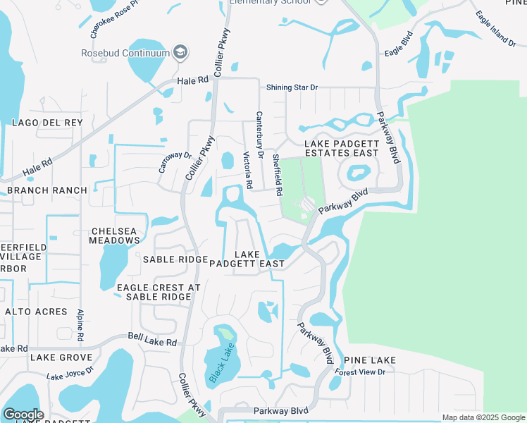 map of restaurants, bars, coffee shops, grocery stores, and more near 23154 Saint George Place in Land O' Lakes