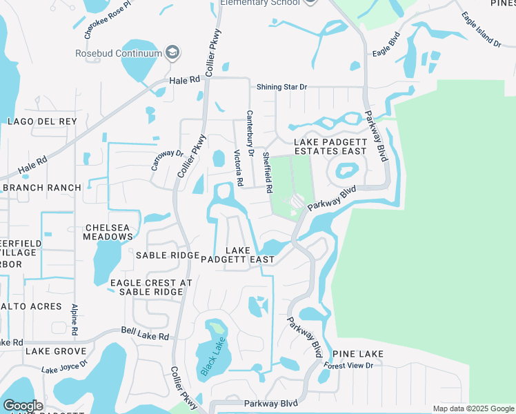 map of restaurants, bars, coffee shops, grocery stores, and more near 23154 Saint George Place in Land O' Lakes
