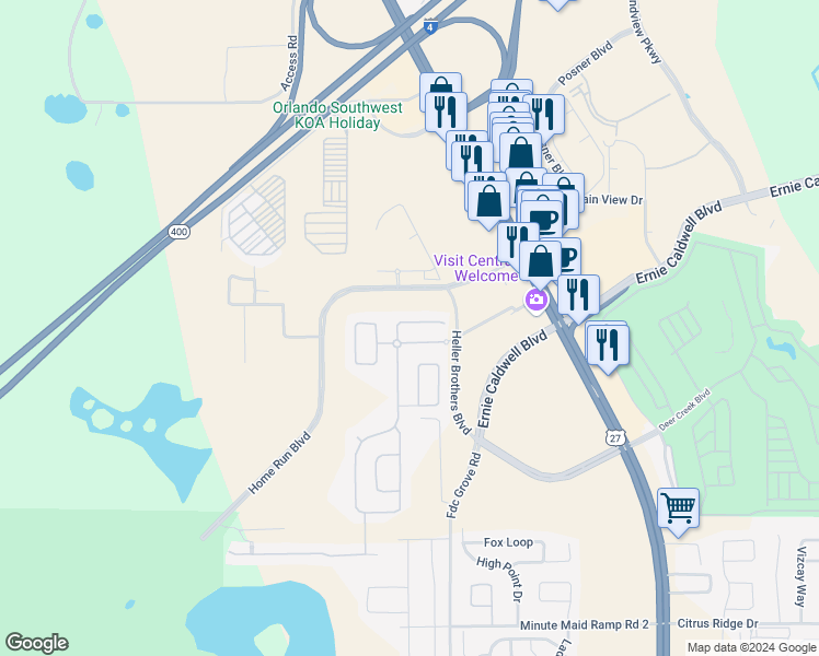 map of restaurants, bars, coffee shops, grocery stores, and more near 246 Sahalli Court in Davenport