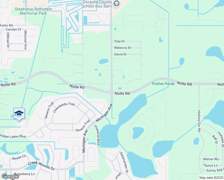 map of restaurants, bars, coffee shops, grocery stores, and more near 3845 Michigan Avenue in Saint Cloud