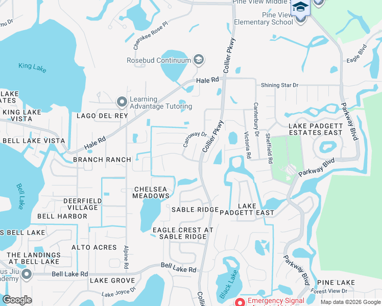 map of restaurants, bars, coffee shops, grocery stores, and more near 4609 Tailfeather Court in Land O' Lakes