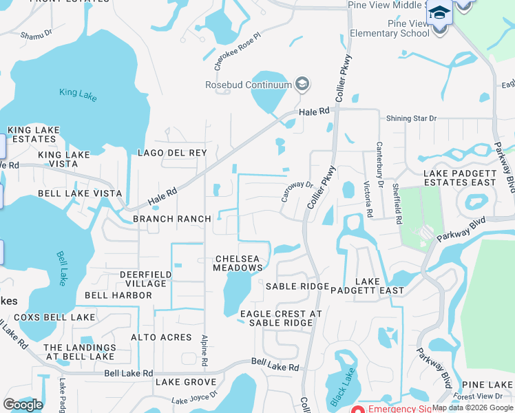map of restaurants, bars, coffee shops, grocery stores, and more near 22707 Roderick Drive in Land O' Lakes