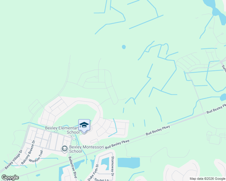 map of restaurants, bars, coffee shops, grocery stores, and more near 18132 Ramble on Way in Land O' Lakes