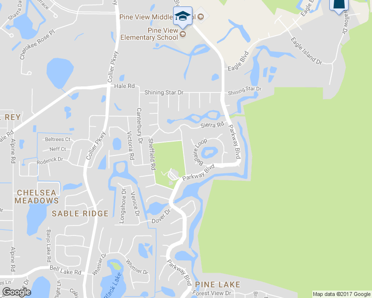 map of restaurants, bars, coffee shops, grocery stores, and more near 4622 Burlington Road in Land O' Lakes