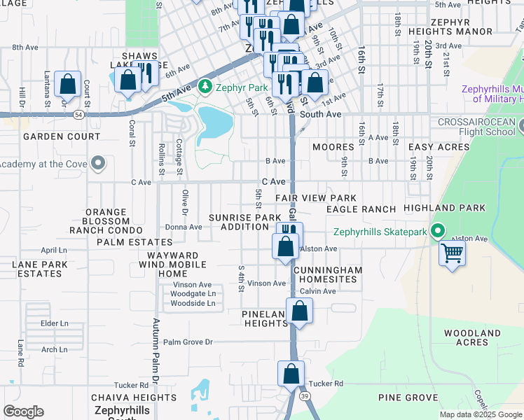 4626 5th Street, Zephyrhills South FL Walk Score