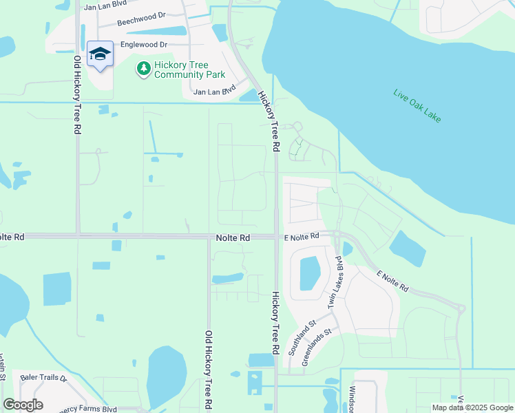 map of restaurants, bars, coffee shops, grocery stores, and more near 2522 Yellow Brick Road in St. Cloud