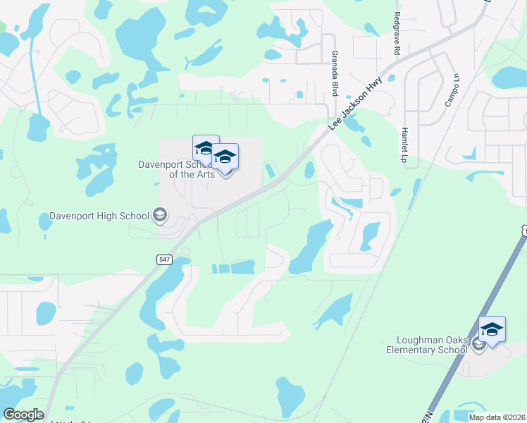 map of restaurants, bars, coffee shops, grocery stores, and more near 1198 Sand Torch Circle in Davenport
