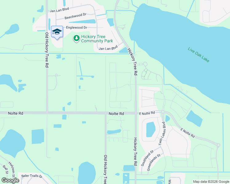 map of restaurants, bars, coffee shops, grocery stores, and more near 2499 Datura Loop in St. Cloud