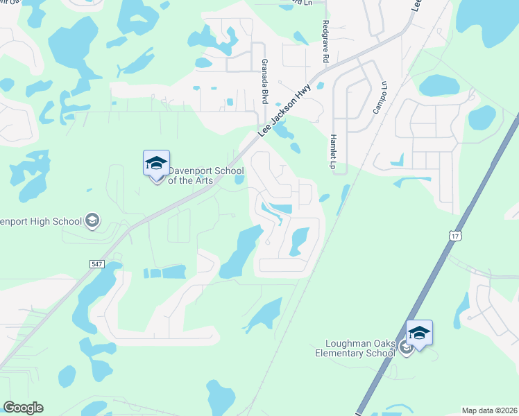 map of restaurants, bars, coffee shops, grocery stores, and more near 604 Sardinia Circle in Davenport