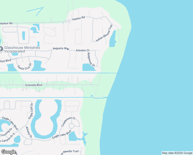 map of restaurants, bars, coffee shops, grocery stores, and more near 1401 Granada Boulevard in Kissimmee