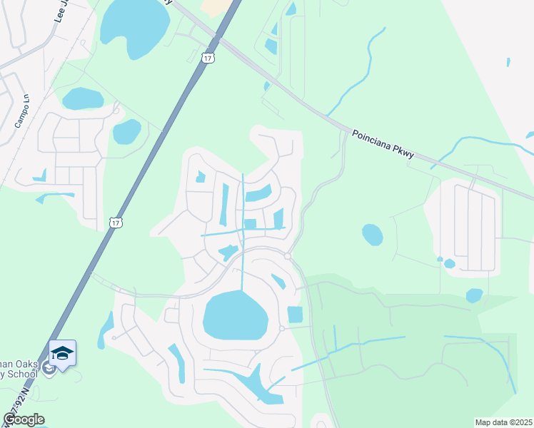 map of restaurants, bars, coffee shops, grocery stores, and more near 242 Kendal Way in Davenport