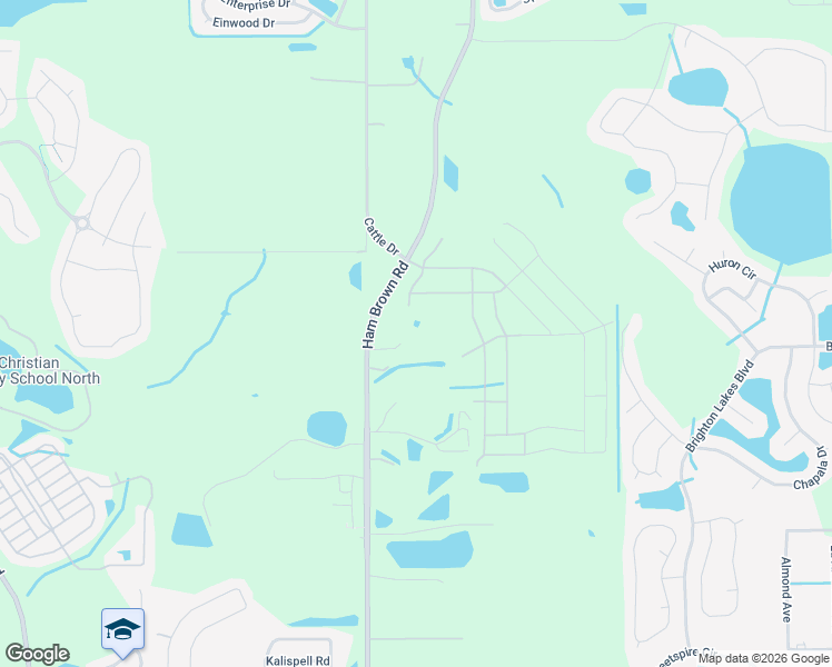 map of restaurants, bars, coffee shops, grocery stores, and more near 2451-2609 County Road 535 in Osceola