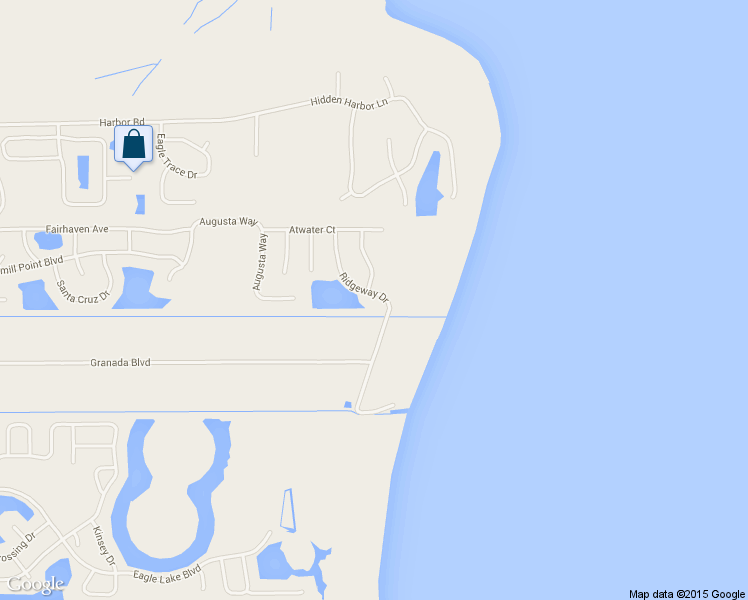 map of restaurants, bars, coffee shops, grocery stores, and more near 2424 Ridgeway Drive in Kissimmee