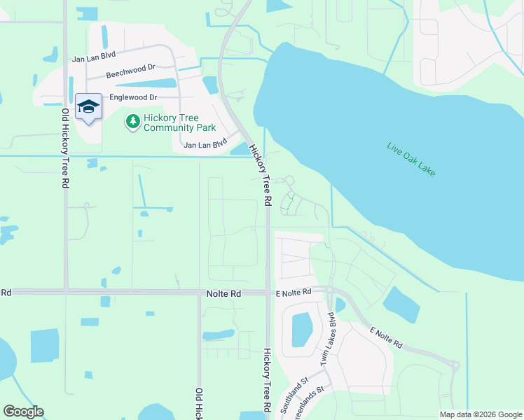 map of restaurants, bars, coffee shops, grocery stores, and more near 2488 Yellow Brick Road in St. Cloud