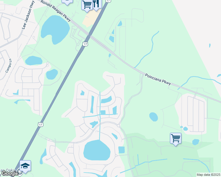 map of restaurants, bars, coffee shops, grocery stores, and more near 467 Brunswick Drive in Davenport