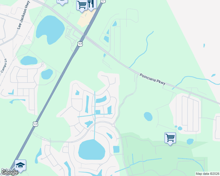 map of restaurants, bars, coffee shops, grocery stores, and more near 484 Brunswick Drive in Davenport