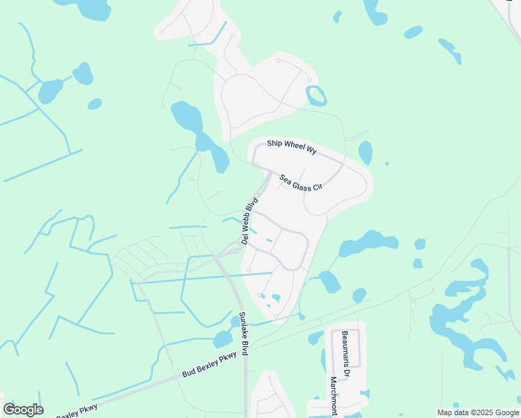 map of restaurants, bars, coffee shops, grocery stores, and more near 4917 Pennant Rising Lane in Land O' Lakes