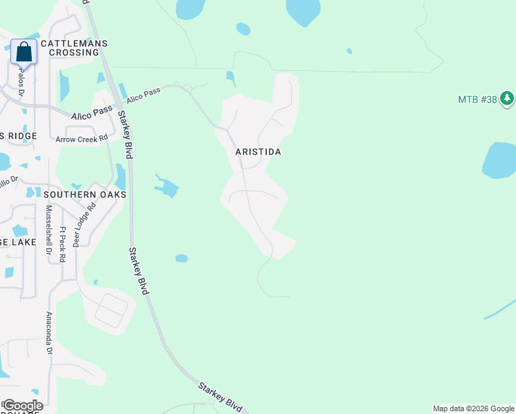 map of restaurants, bars, coffee shops, grocery stores, and more near 10804 Panicum Court in New Port Richey