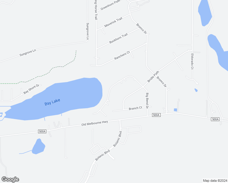 map of restaurants, bars, coffee shops, grocery stores, and more near 6960 Big Bend Drive in Saint Cloud