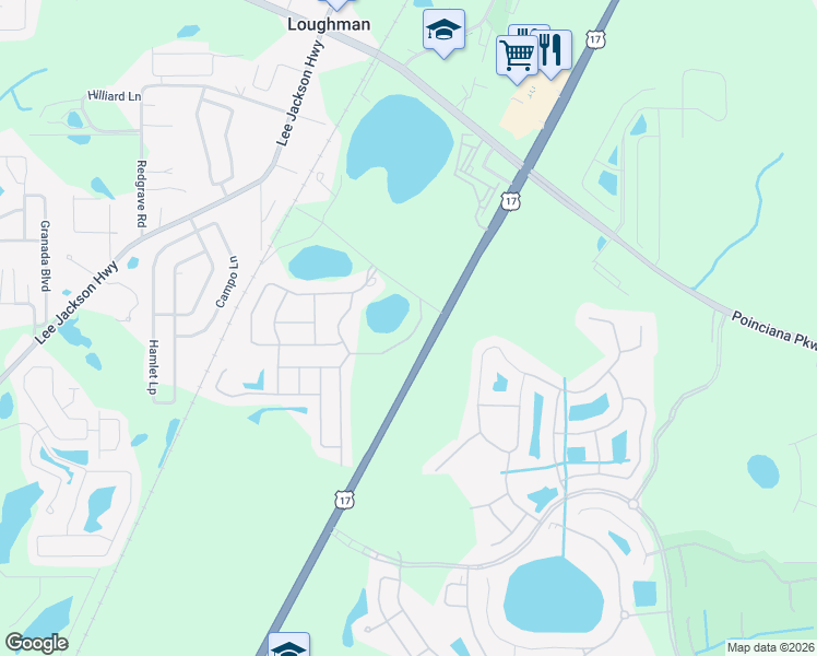 map of restaurants, bars, coffee shops, grocery stores, and more near 213 Rubino Drive in Davenport