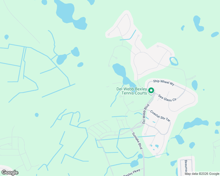 map of restaurants, bars, coffee shops, grocery stores, and more near Coastal Shore Terrace in Pasco County