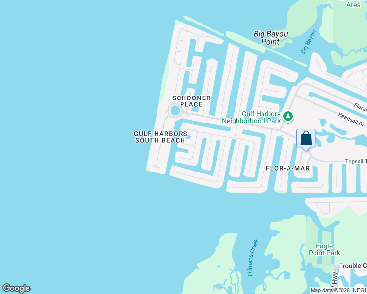 map of restaurants, bars, coffee shops, grocery stores, and more near 3210 Trident Terrace in New Port Richey