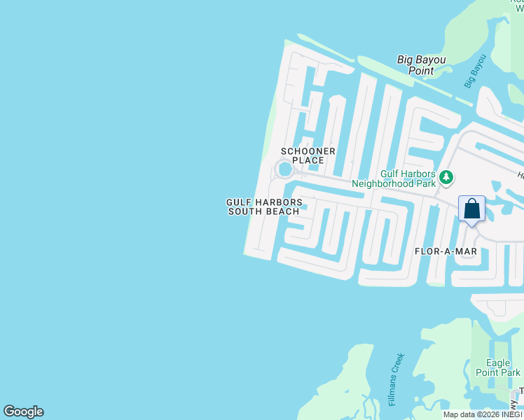 map of restaurants, bars, coffee shops, grocery stores, and more near 5205 Westshore Drive in New Port Richey
