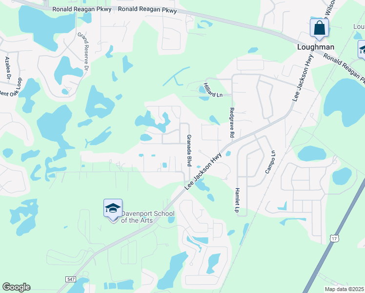 map of restaurants, bars, coffee shops, grocery stores, and more near 103 Vitoria Road in Davenport