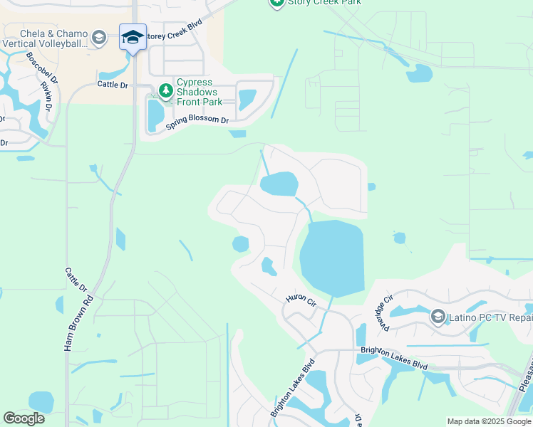 map of restaurants, bars, coffee shops, grocery stores, and more near 4320 Seven Canyons Drive in Kissimmee