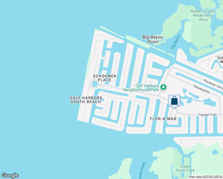 map of restaurants, bars, coffee shops, grocery stores, and more near 5310 Windward Way in New Port Richey