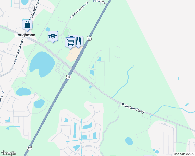 map of restaurants, bars, coffee shops, grocery stores, and more near 826 Boca Vista Court in Davenport