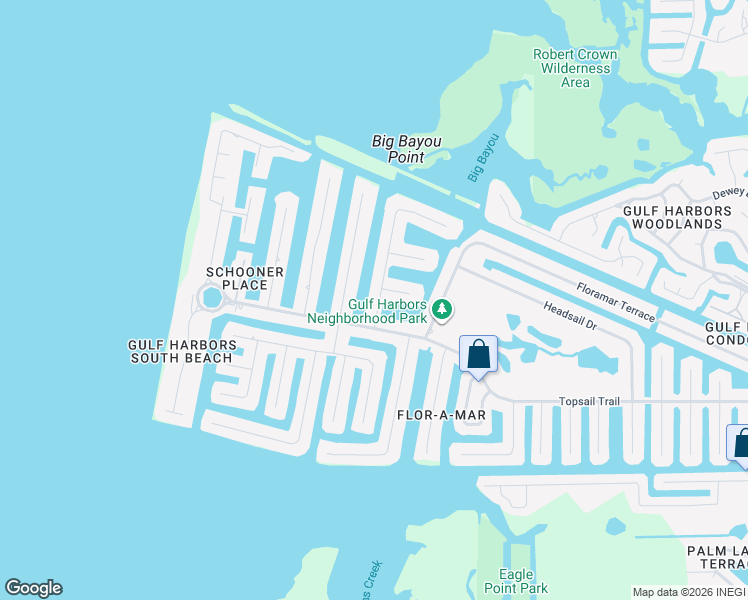 map of restaurants, bars, coffee shops, grocery stores, and more near 5315 Bowline Bend in NEW PRT RCHY