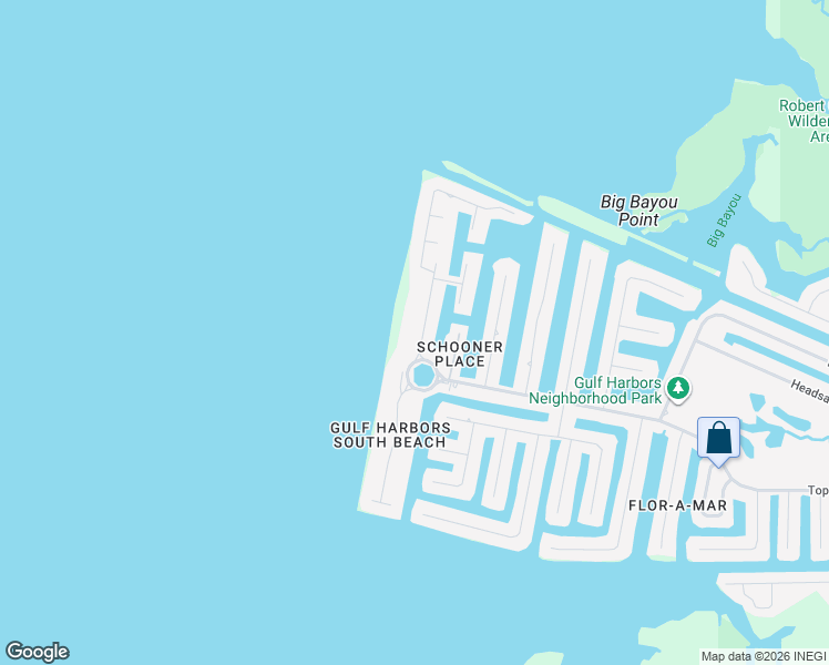 map of restaurants, bars, coffee shops, grocery stores, and more near 5411 Westshore Drive in New Port Richey