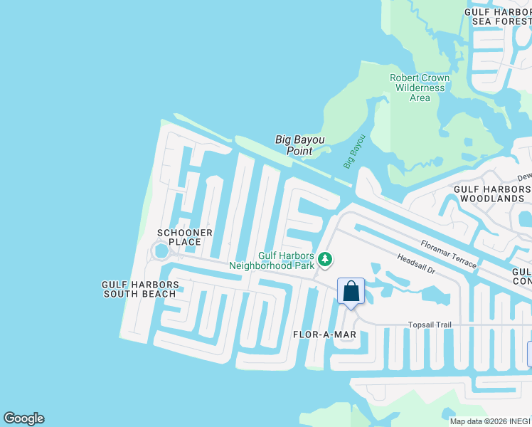 map of restaurants, bars, coffee shops, grocery stores, and more near 5407 Bowline Bend in New Port Richey