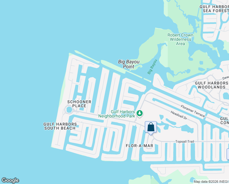 map of restaurants, bars, coffee shops, grocery stores, and more near 5407 Bowline Bend in New Port Richey