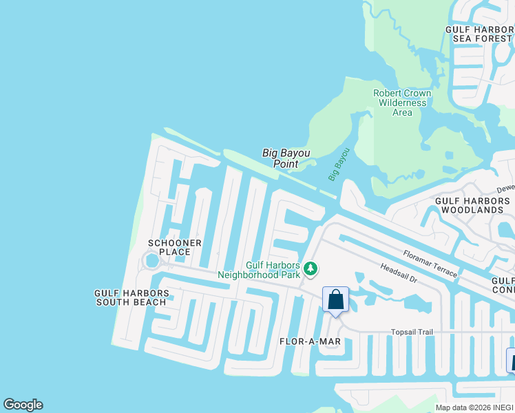 map of restaurants, bars, coffee shops, grocery stores, and more near 5516 Leeward Lane in New Port Richey
