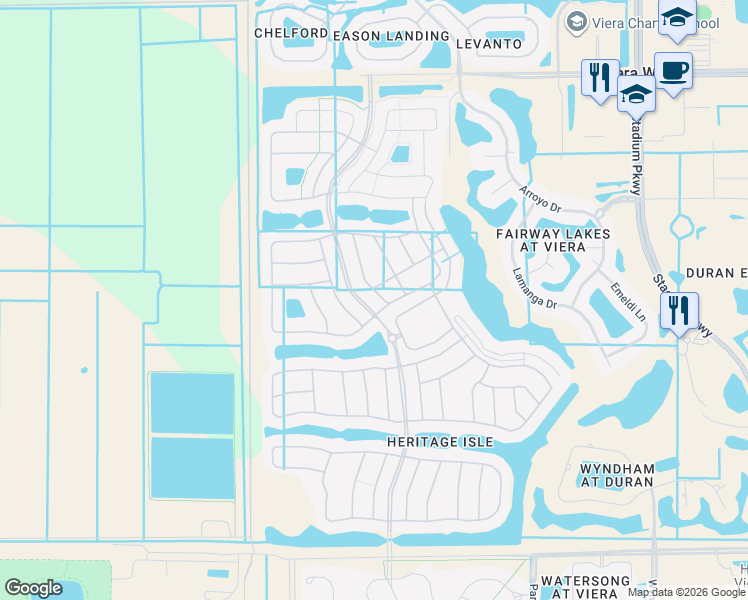 map of restaurants, bars, coffee shops, grocery stores, and more near 6788 Sutro Heights Lane in Melbourne