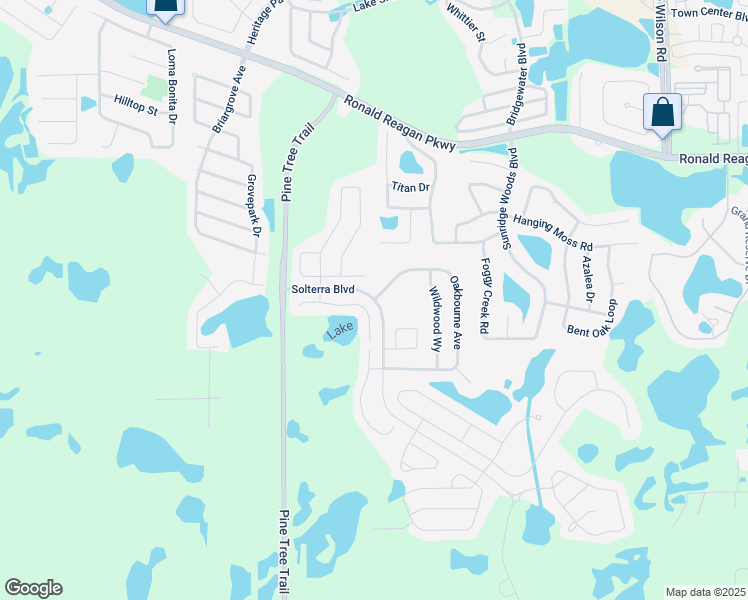 map of restaurants, bars, coffee shops, grocery stores, and more near Oakbourne Avenue in Davenport
