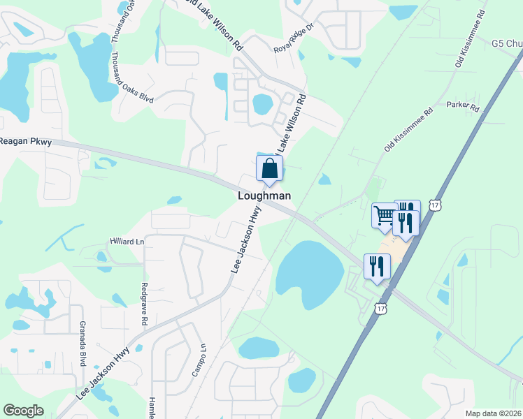 map of restaurants, bars, coffee shops, grocery stores, and more near 6212 County Road 547 in Davenport