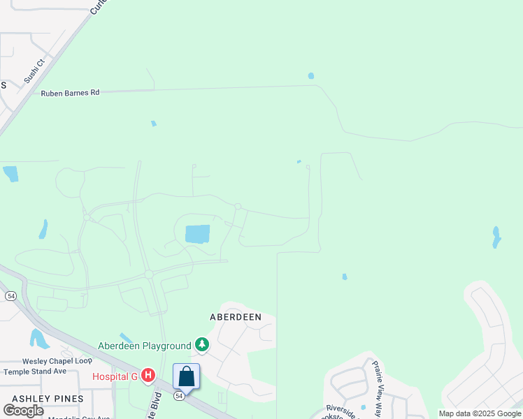 map of restaurants, bars, coffee shops, grocery stores, and more near 5826 Billmar Road in Wesley Chapel