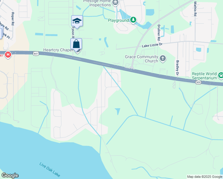 map of restaurants, bars, coffee shops, grocery stores, and more near 5300 East Irlo Bronson Memorial Highway in St. Cloud
