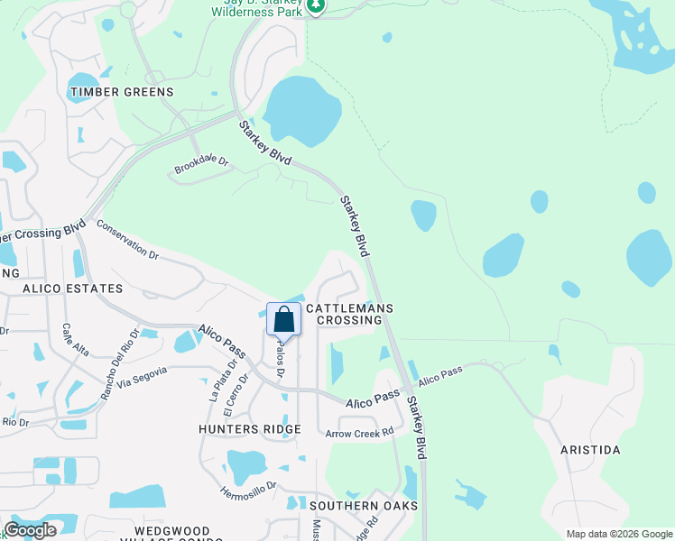 map of restaurants, bars, coffee shops, grocery stores, and more near 5709 Lonesome Dove Court in New Port Richey