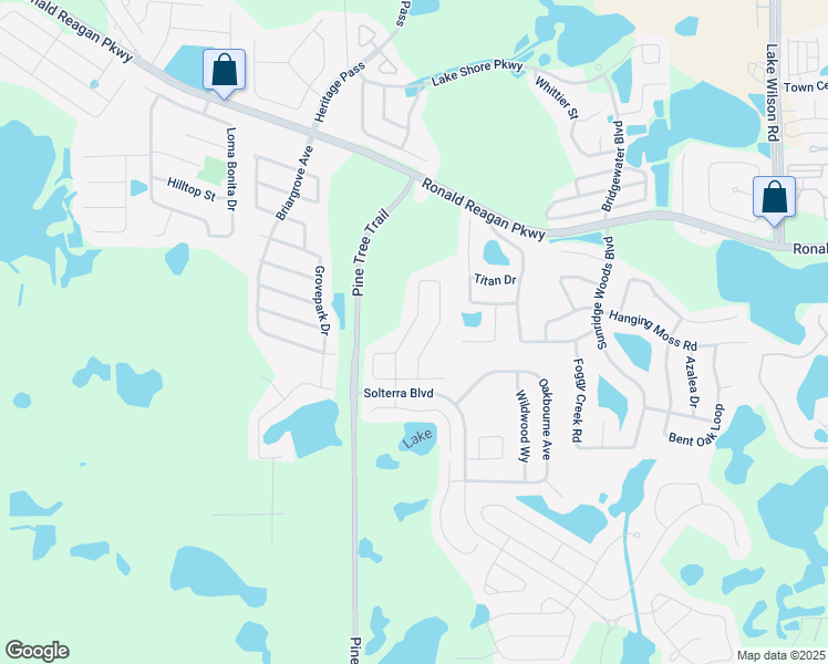 map of restaurants, bars, coffee shops, grocery stores, and more near 4072 Oak Tree Drive in Davenport
