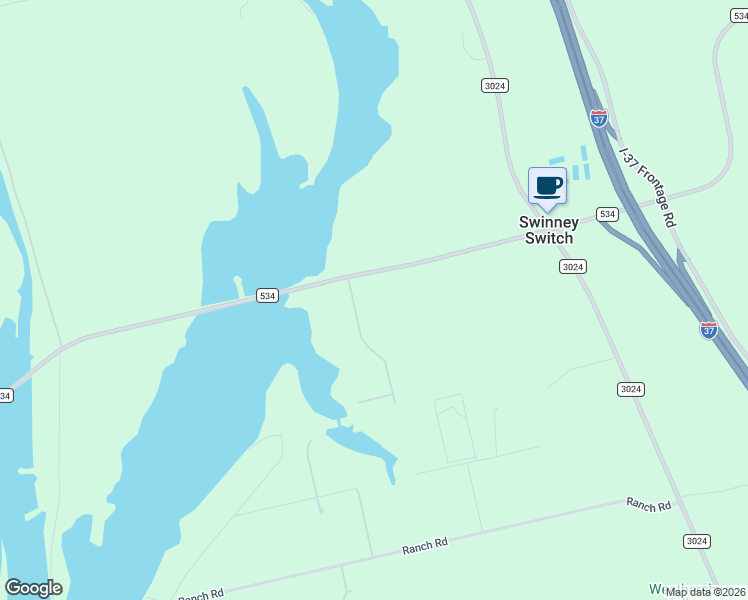 map of restaurants, bars, coffee shops, grocery stores, and more near 1818 Farm to Market 534 in Mathis