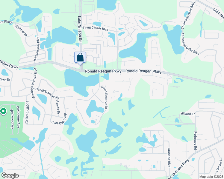 map of restaurants, bars, coffee shops, grocery stores, and more near 1417 Grand Reserve Drive in Davenport