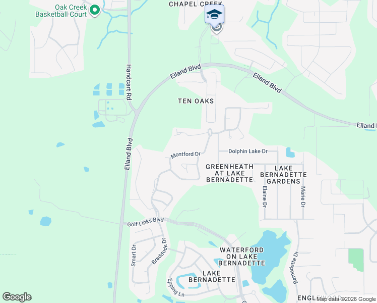 map of restaurants, bars, coffee shops, grocery stores, and more near 5914 Montford Drive in Zephyrhills