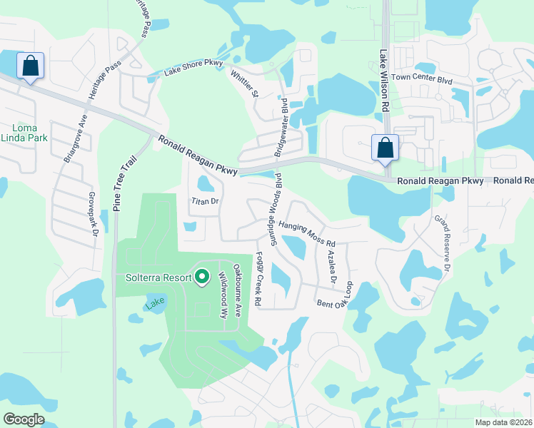 map of restaurants, bars, coffee shops, grocery stores, and more near 300 Sunridge Woods Boulevard in Davenport