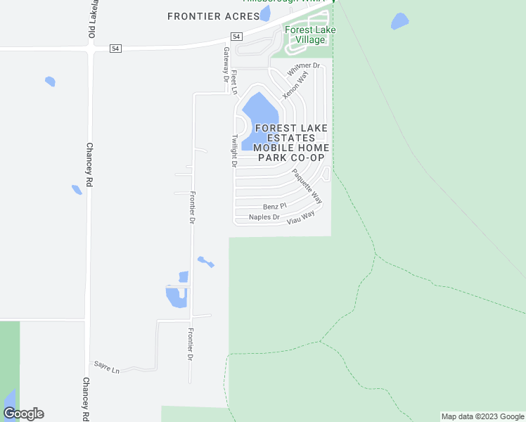 map of restaurants, bars, coffee shops, grocery stores, and more near 5821 Naples Drive in Zephyrhills